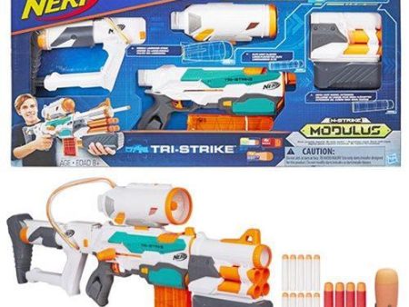 Nerf Modulus Tri-Strike Blaster Toy Fashion