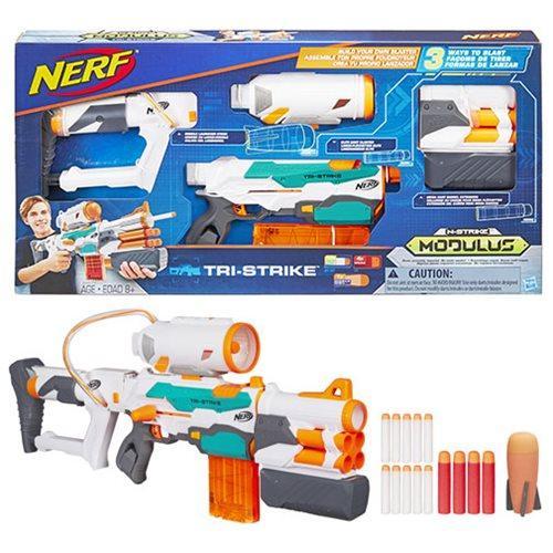 Nerf Modulus Tri-Strike Blaster Toy Fashion