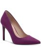 INC Womens Purple Padded Shelya Pointed Toe Stiletto Slip On Dress Pumps Shoes M Supply