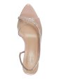 THALIA SODI Womens Pink Clear Padded Goring Salsah Open Toe Stiletto Slip On Dress Slingback M on Sale