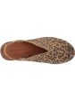 LUCKY BRAND Womens Beige Animal Print Cut Out Comfort Terif Round Toe Block Heel Slip On Leather Shootie M For Cheap