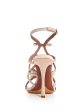 TABITHA SIMMONS Womens Rose Beige Adjustable Strap Strappy Bowrama Open Toe Stiletto Buckle Dress Sandals Shoes Discount